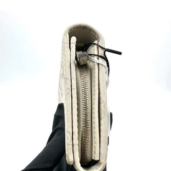 Gucci White Leather Wallet - Picture 10 of 14